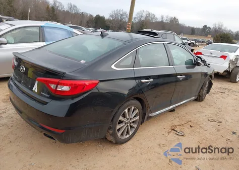 2016 Hyundai Sonata Limited from USA, damaged, VIN 5NPE34AF8GH282036